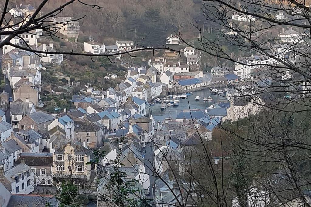 Bijou Coastal Apartment In Polperro With Hot Tub Onsite Parking Downhill Walk To Village 외부 사진