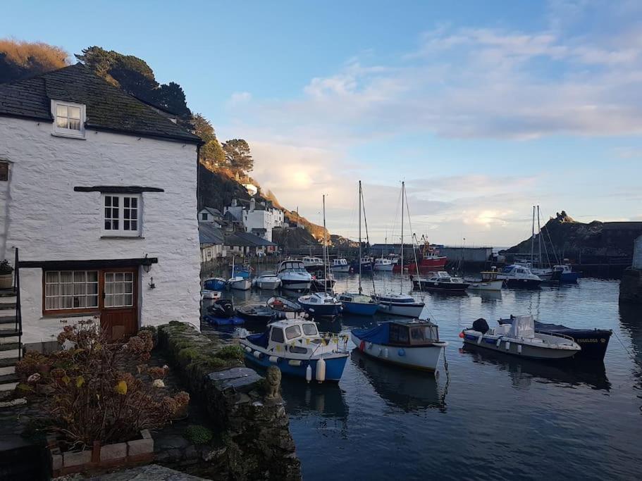 Bijou Coastal Apartment In Polperro With Hot Tub Onsite Parking Downhill Walk To Village 외부 사진